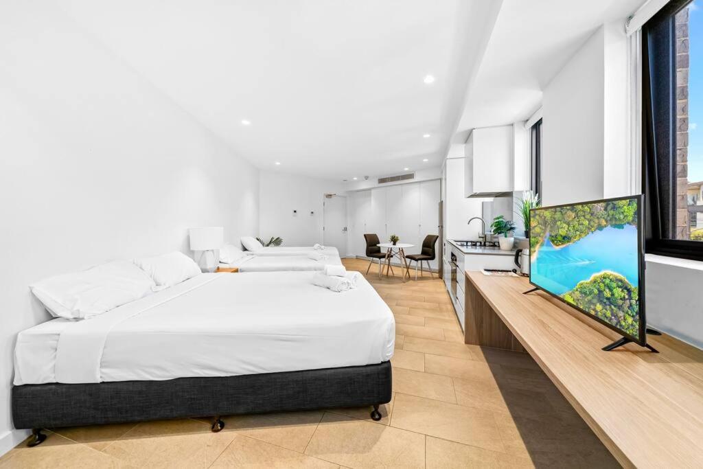 Studio For Long Term Tenants In Strathfield Cbd Sidney Exterior foto